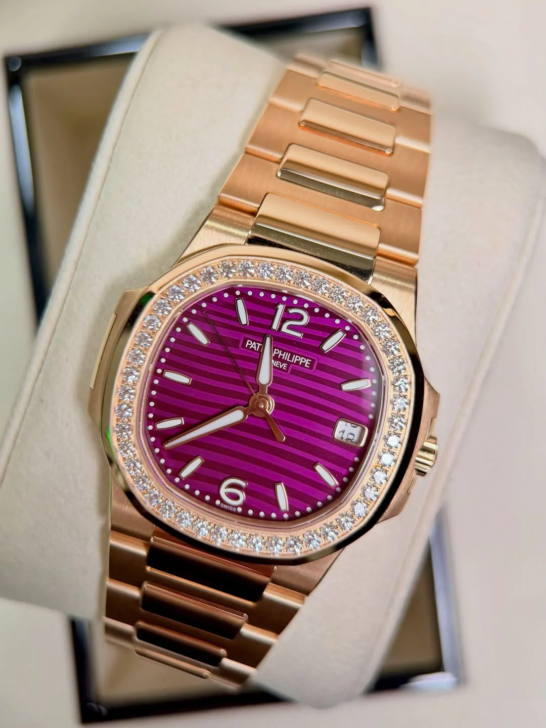 2023 Patek Philippe Nautilus 7118/1200R Purple Dial Ref. 7118/1200R